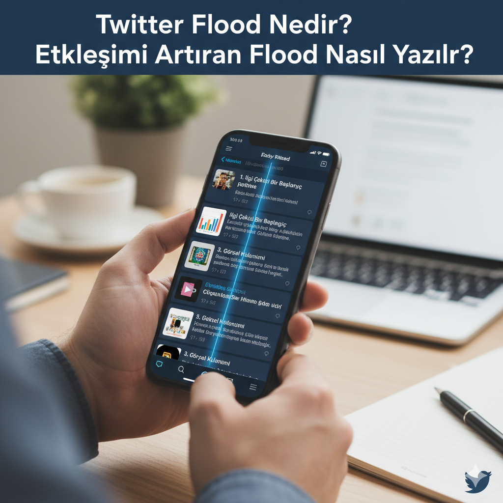 Twitter Flood Nedir? Etkileşimi Artıran Flood Nasıl Yazılır?